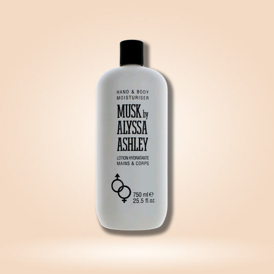 Alyssa Ashley - Musk, Hand & Body Moisturizer - 25.5 Oz