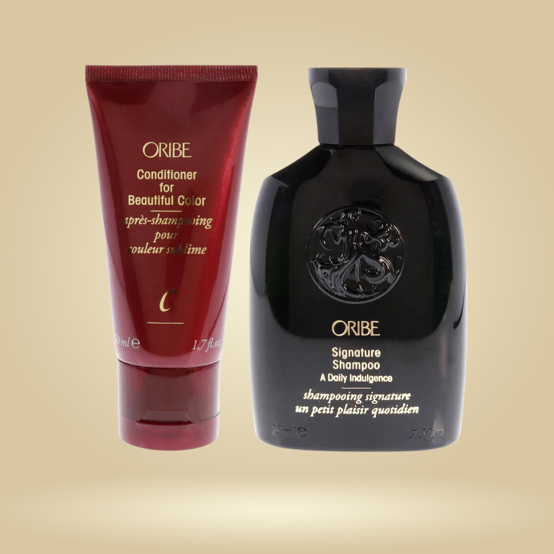 Oribe - Conditioner for Beautiful Color and Signature Shampoo Kit  - 2 Pc / 1.7 Oz / 2.5 Oz