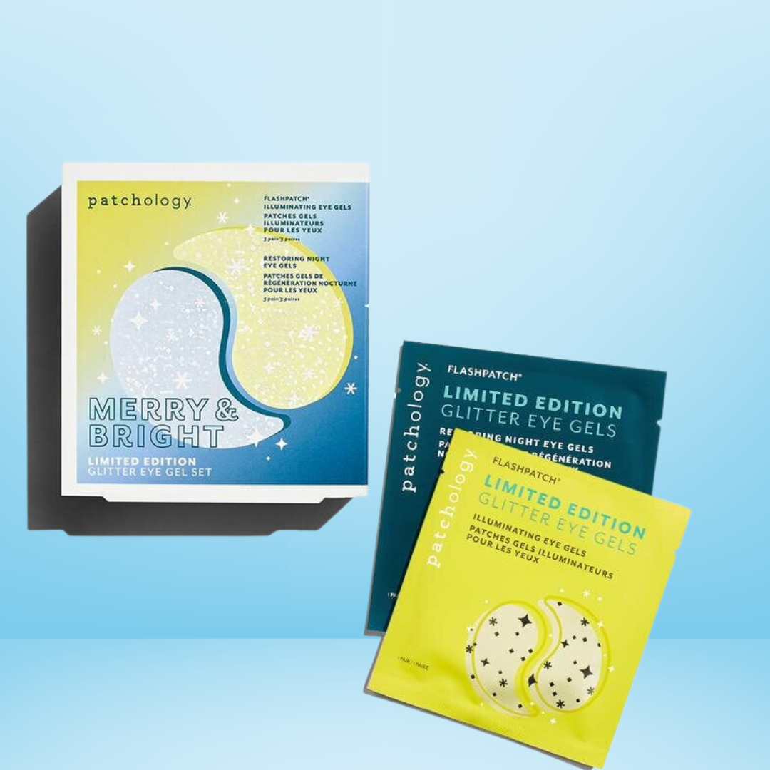 Patchology - Merry & Bright Glitter Eye Patch - 6 Pack