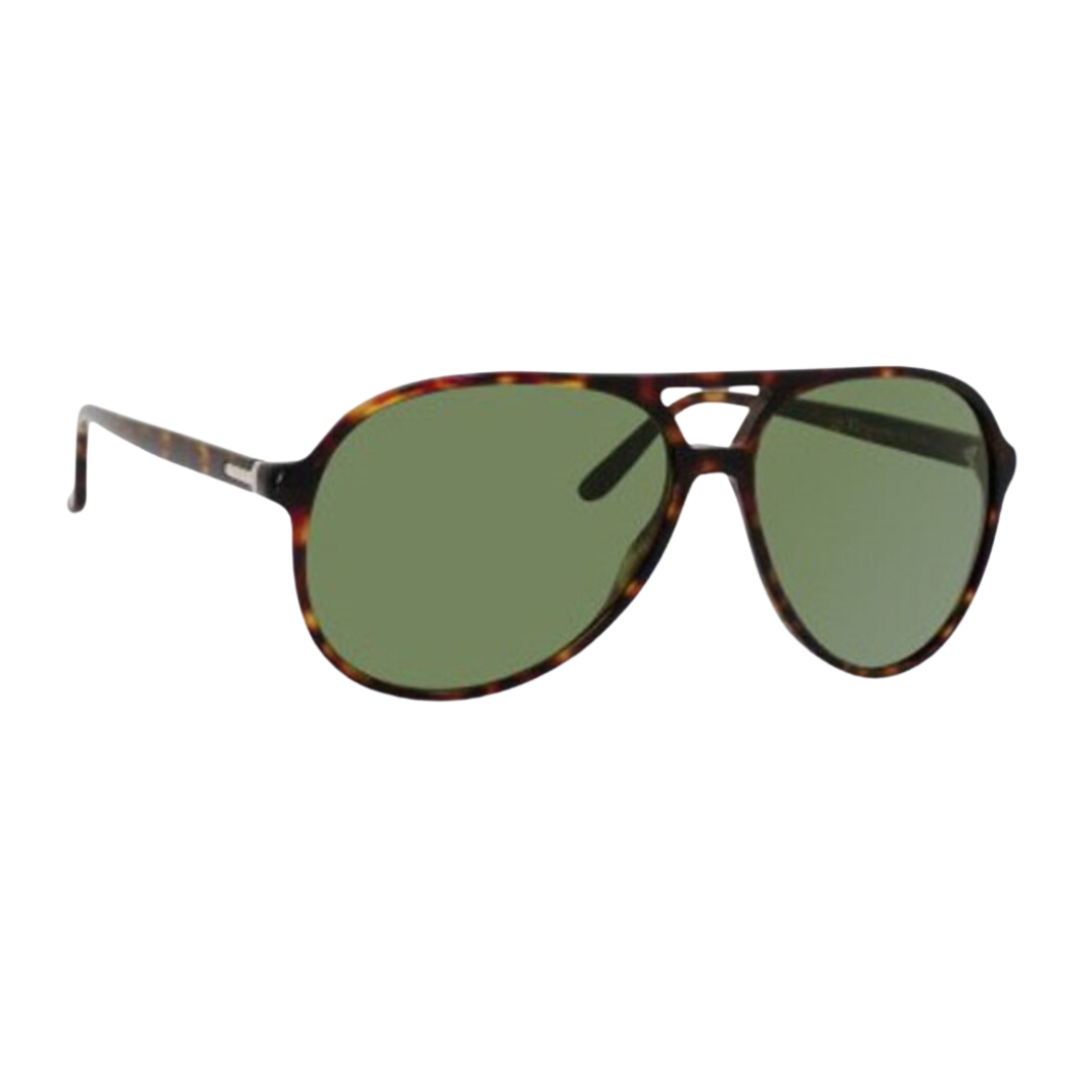Gucci - Sunglasses, Dark Havana/Green - 59-14-140 mm