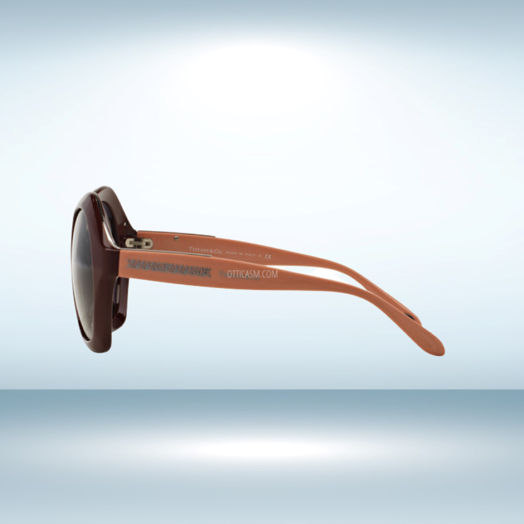 Tiffany and Co. - Sunglasses for Women, Red-Grey Gradient - 56-18-140 mm