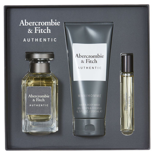Abercrombie & Fitch - Authentic EDT GIft Set for Men - 3 Piece