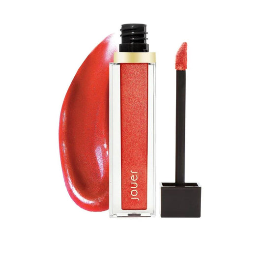 Jouer Cosmetics - High Pigment Pearl Lip Gloss, Riviera - 0.21 Oz