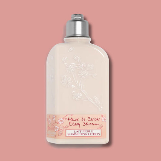 L'Occitane - Cherry Blossom Shimmering Lotion for Women - 8.4 Oz