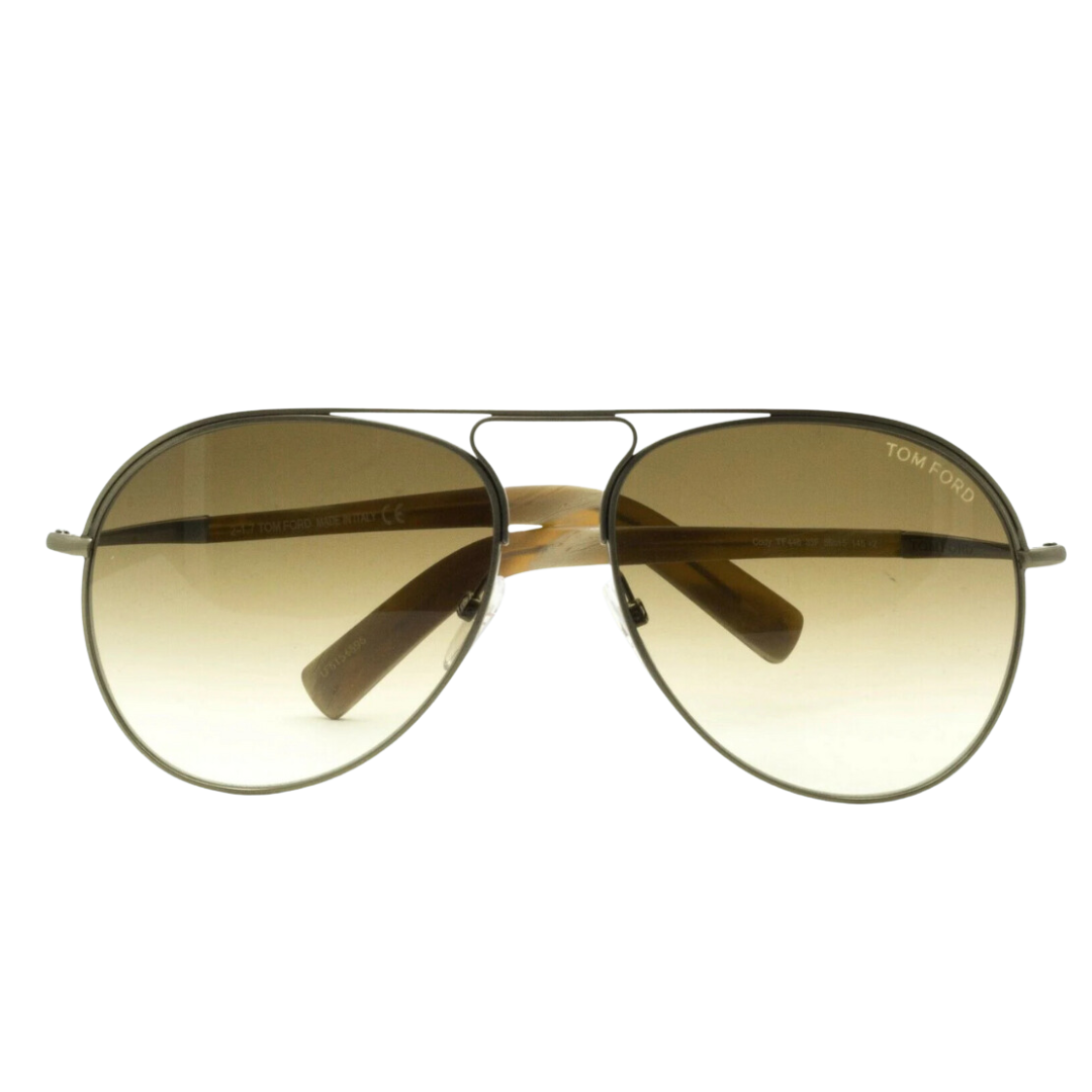 Tom Ford - Cody Sunglasses for Women, Dark Gold-Brown Gradient - 56-15-145 mm
