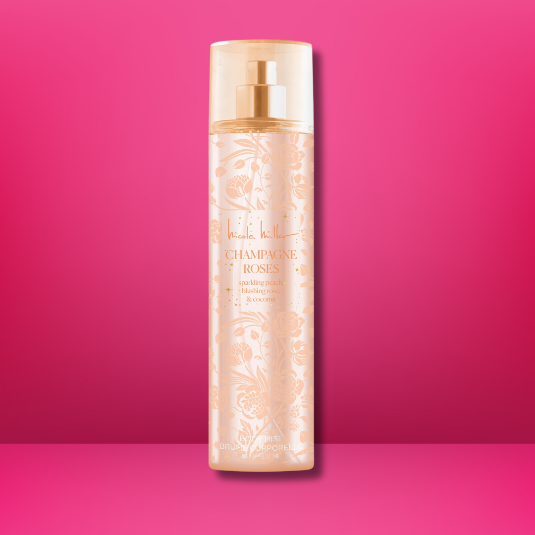 Nicole Miller - Champagne Roses Body Mist - 8 Oz