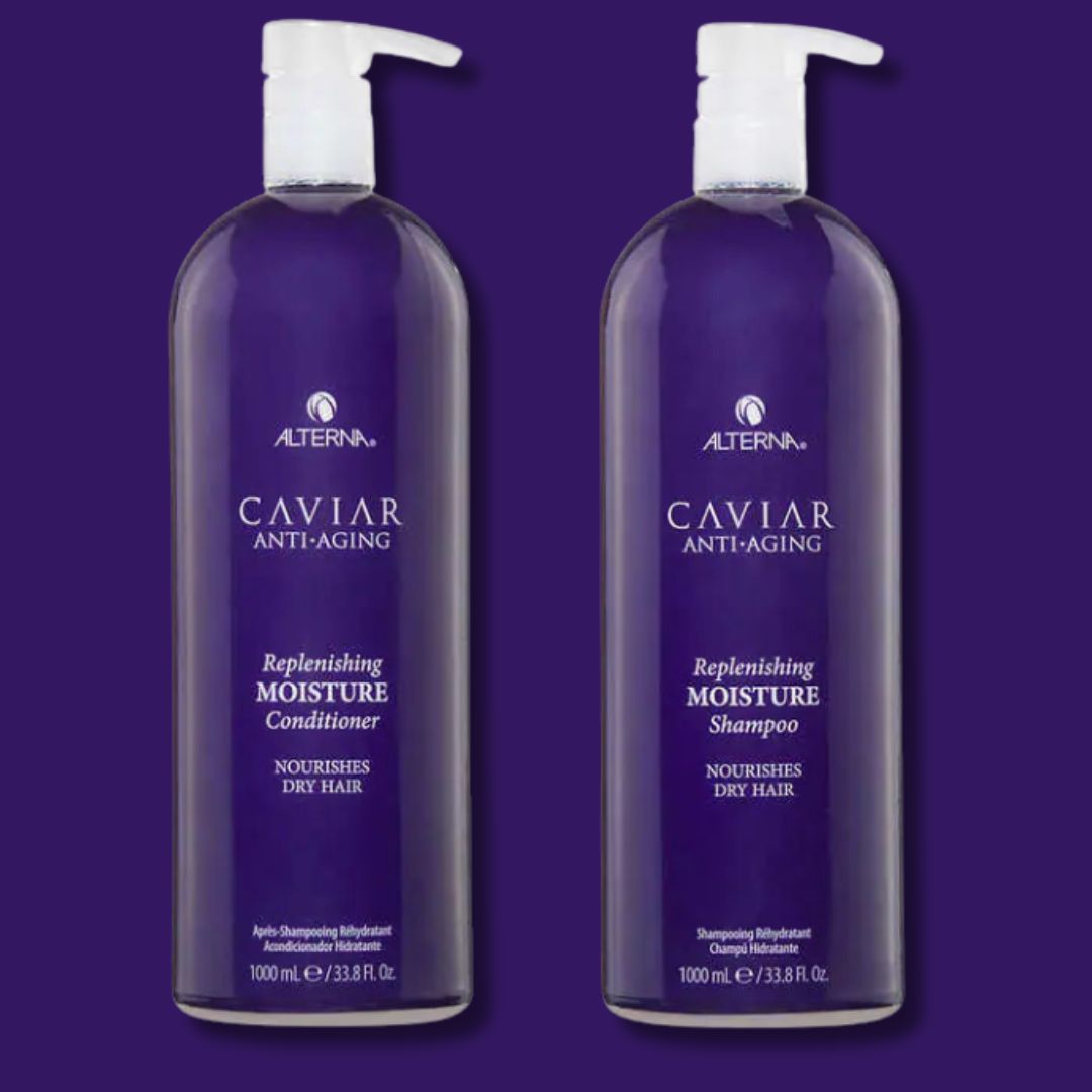 Alterna - Caviar Anti Aging Replenishing Moisture Shampoo & Conditioner Dry Hair - 2 X 33.8 Oz