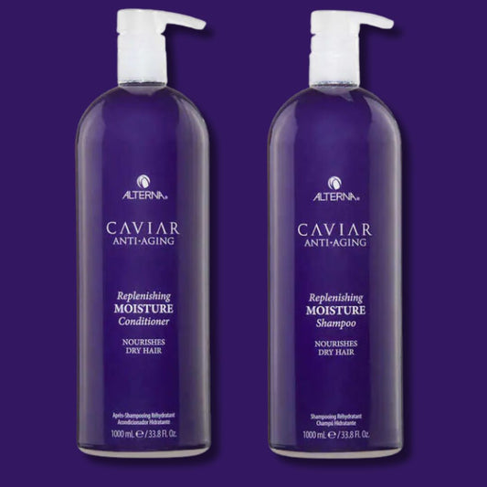 Alterna - Caviar Anti Aging Replenishing Moisture Shampoo & Conditioner Dry Hair - 2 X 33.8 Oz