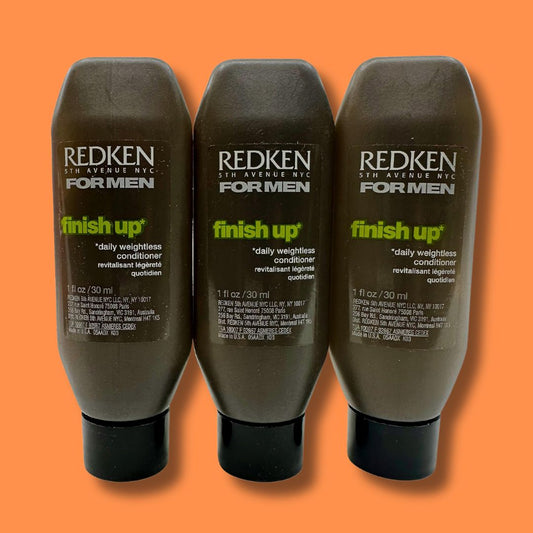 Redken - Finish Up Daily Weightless Conditioner for Men - 3 X 1 Oz
