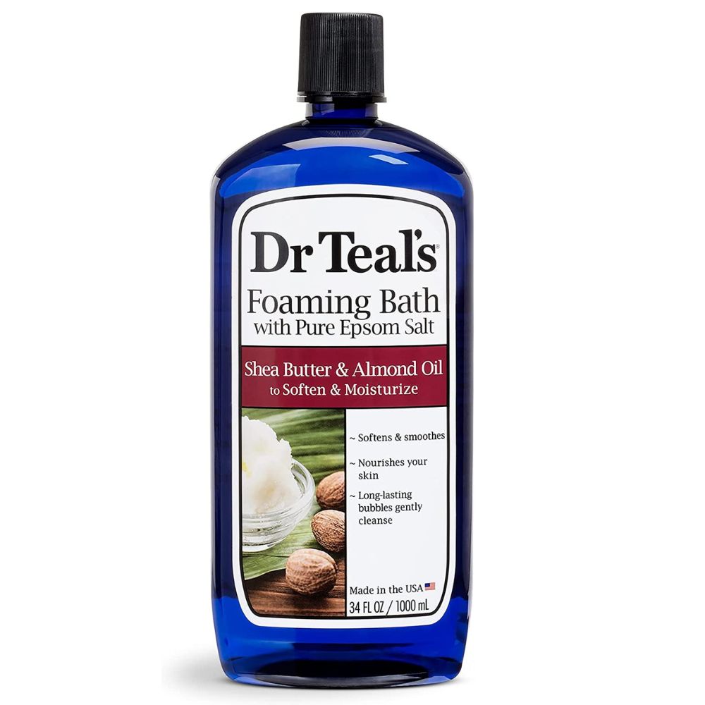 Dr. Teal's - Shea Butter & Almond Oil Foaming Bubble Bath - 34 Oz