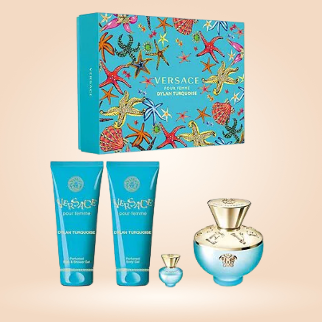 Versace - Dylan Turquoise Gift Set - 4 Pc