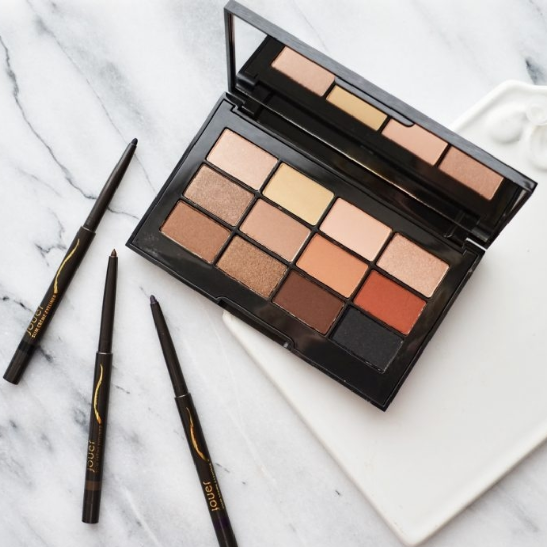 Jouer Cosmetics - Essential Matte & Shimmer Eyeshadow Palette - 0.59 Oz