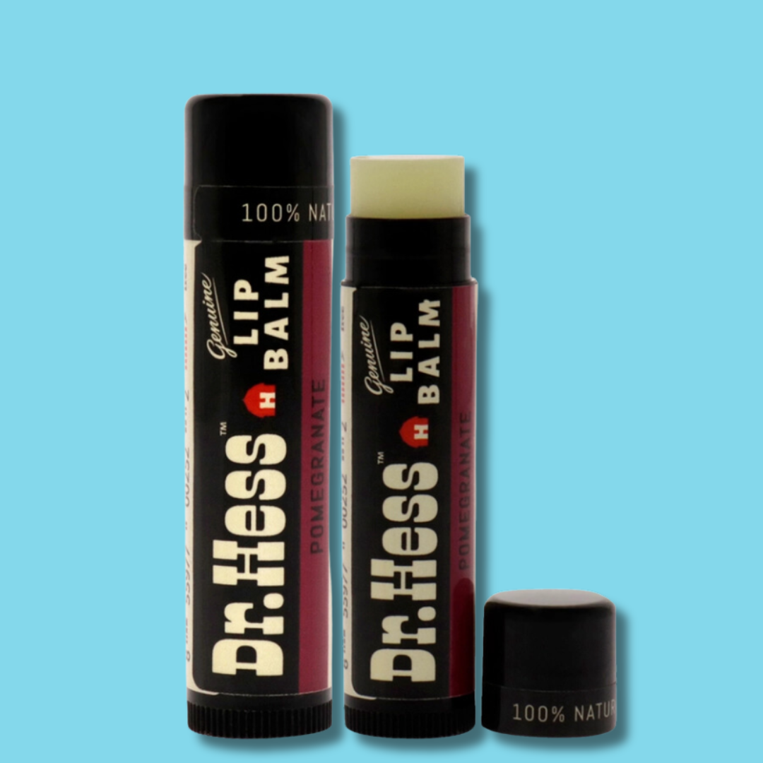 Dr. Hess - Genuine Lip Balm - Pomegranate - 0.15 Oz