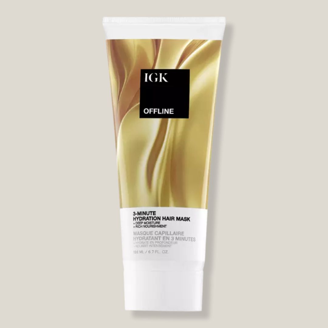 IGK - Offline 3 Minute Hydration Hair Mask - 6.7 Oz