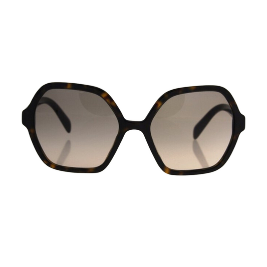 Prada - Sunglasses for Women, Havana-Light Brown Gradient Light Grey - 56-18-135 mm