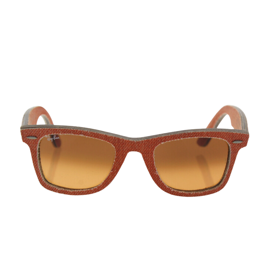 Ray Ban - Wayfarer Sunglasses, Orange Denim Orange/Orange Gradient - 50-22-150 mm