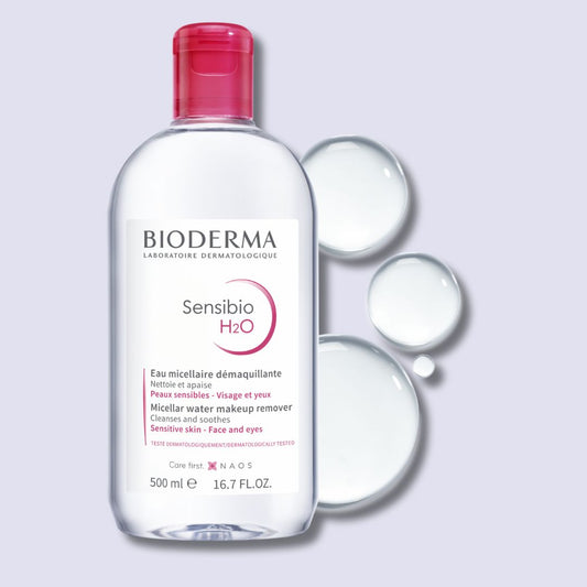 Bioderma - Sensibio H2O Micellar Water Makeup Remover - 16.7 Oz