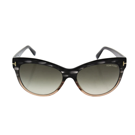 Tom Ford - Sunglasses for Women, Grey-Gradient Green - 56-16-140 mm