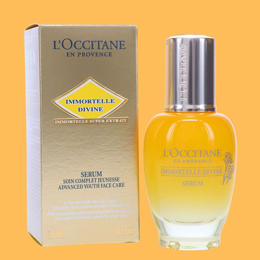 LOccitane - Immortelle Divine Serum, Advanced Youth Face Care - 1 Oz