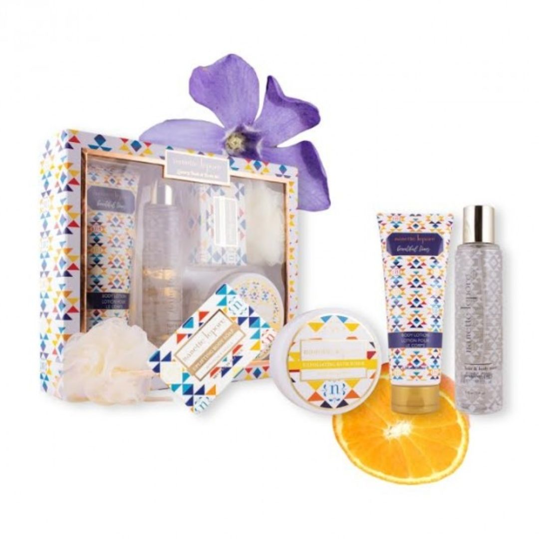 Nanette Lepore - Beautiful Times - 5 Piece Luxury Bath & Body Set