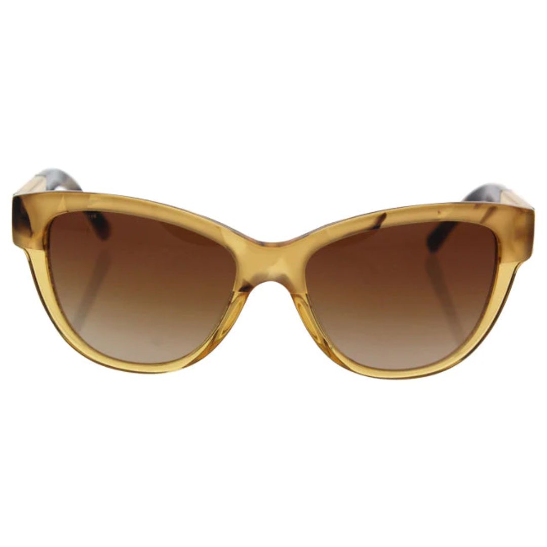 Burberry - Sunglasses for Women, Transparent Yellow-Brown Gradient - 55-17-140 mm