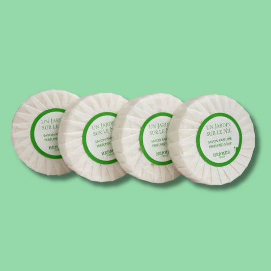 Hermes Paris - Un Jardin Sur Le Nil Perfumed Soap - 1.7 Oz, Set of 4