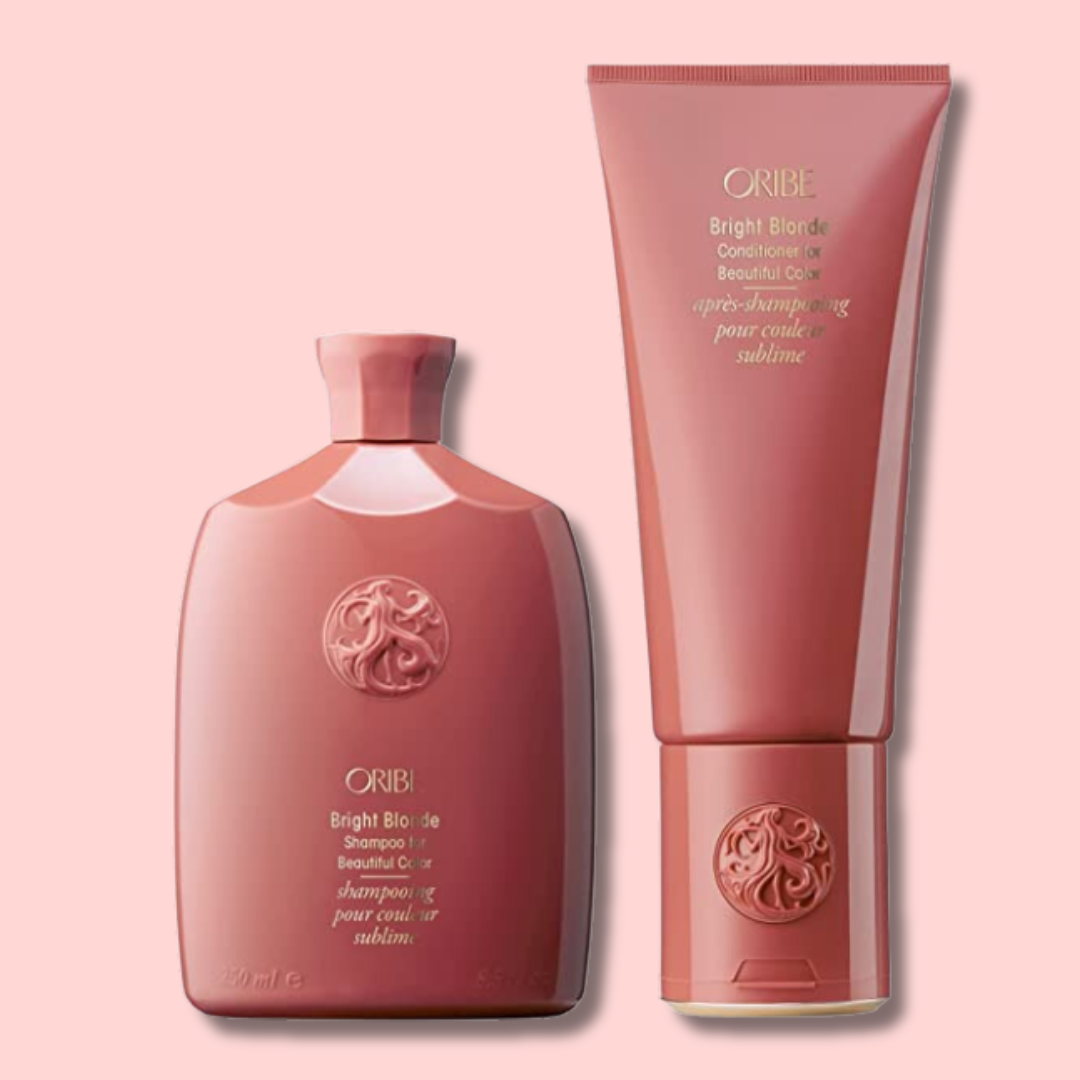 Oribe - Bright Blonde Shampoo and Conditioner for Beautiful Color Kit - 2 Pc / 8.5 Oz / 6.8 Oz
