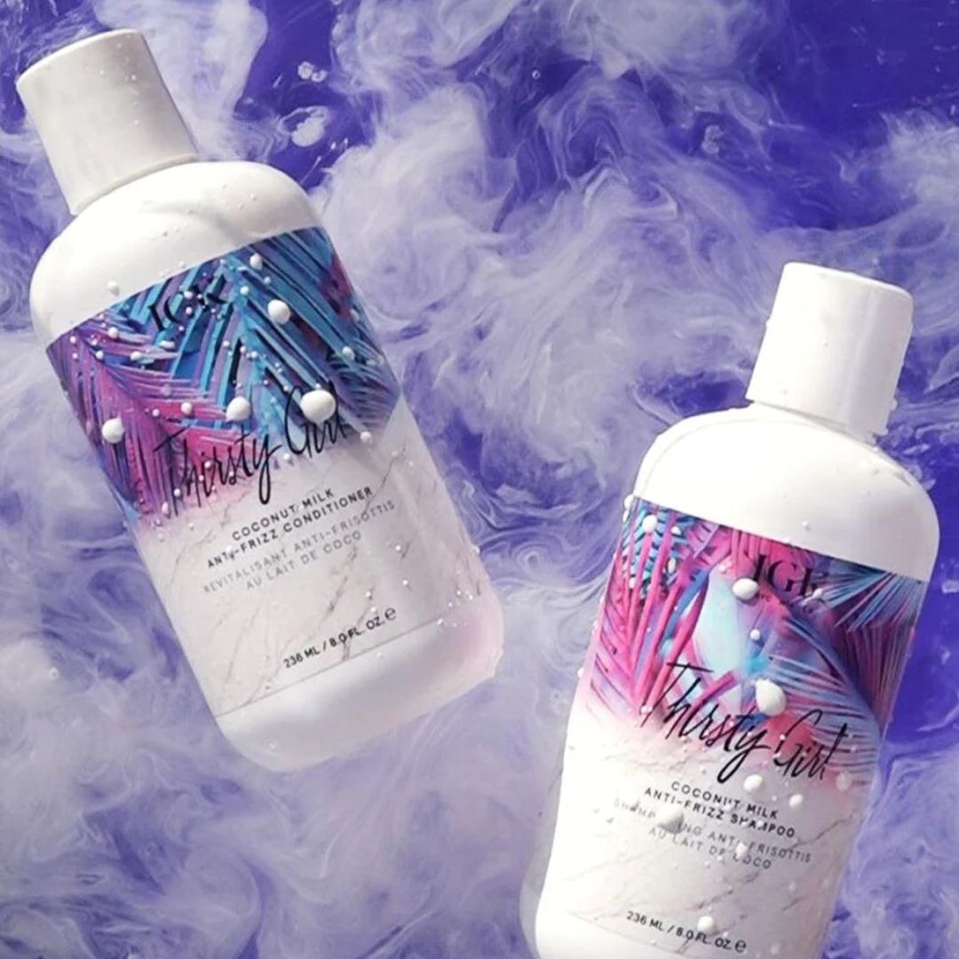 IGK - Thirsty Girl Coconut Milk Anti-Frizz Conditioner - 8 Oz