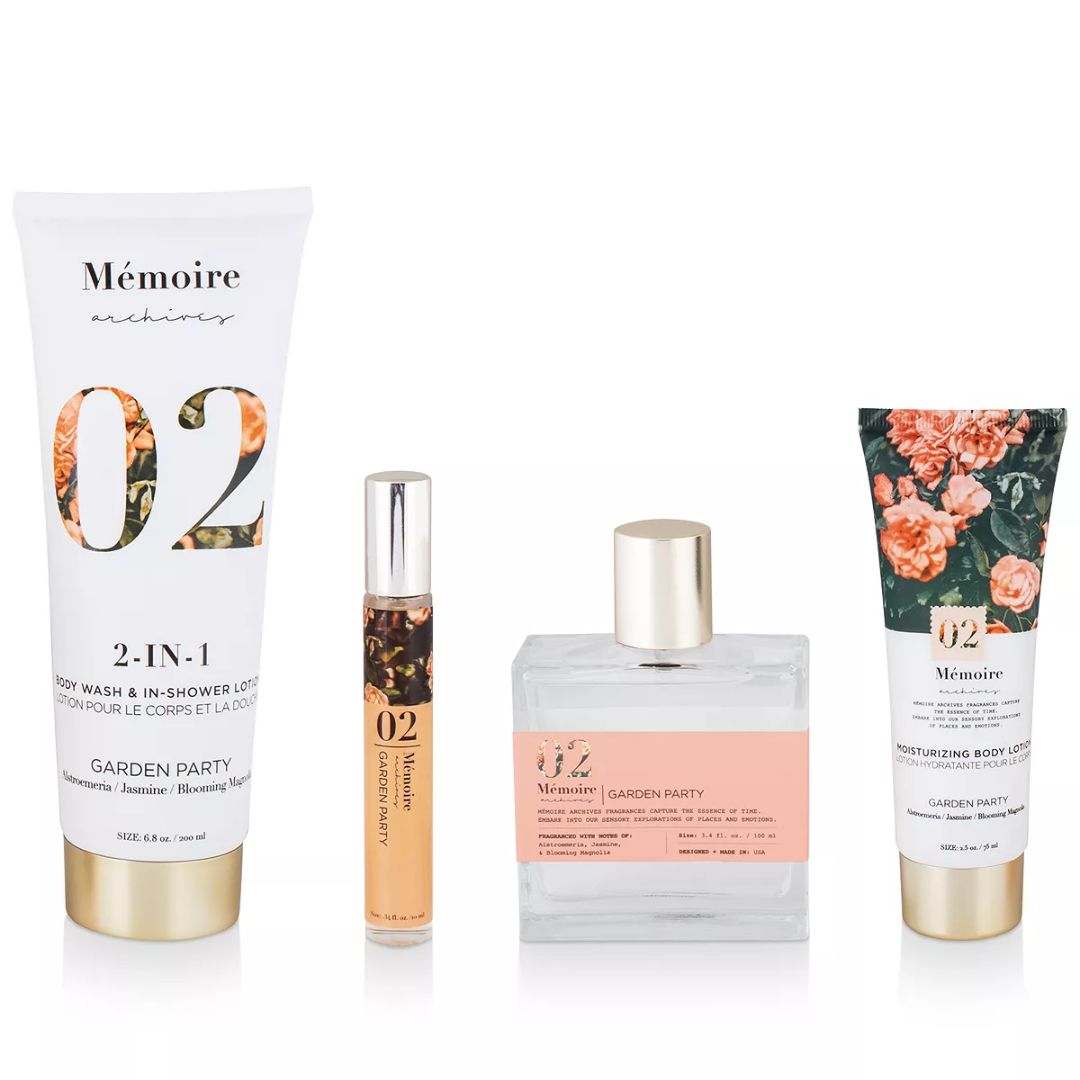 Memoire Archives - Garden Party - 4 Piece Gift Set