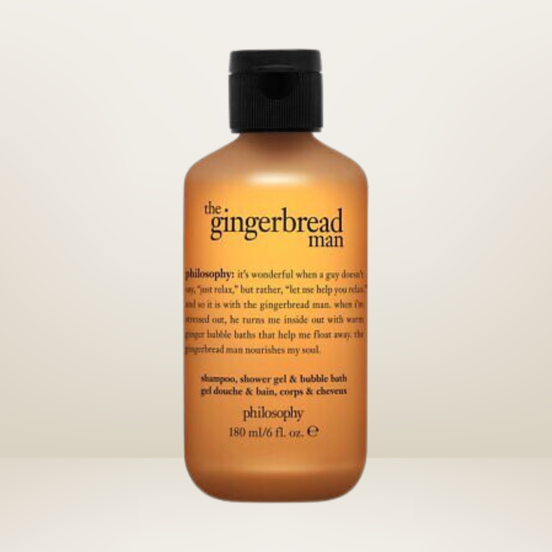 Philosophy - The Gingerbread Man Shampoo, Shower Gel & Bubble Bath - 6 Oz