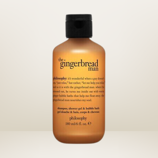 Philosophy - The Gingerbread Man Shampoo, Shower Gel & Bubble Bath - 6 Oz