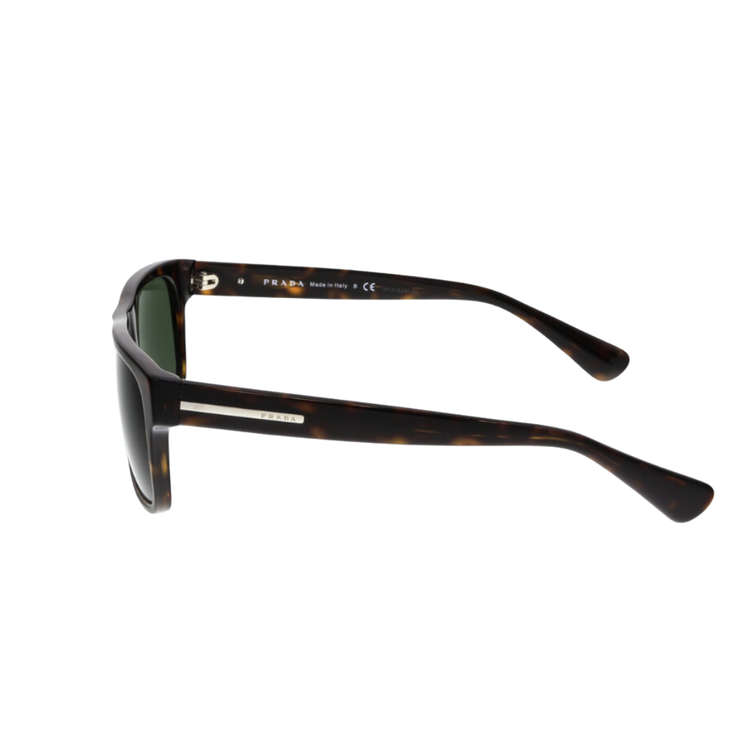 Prada - Sunglasses, Dark Havana-Green - 56-18-140 mm