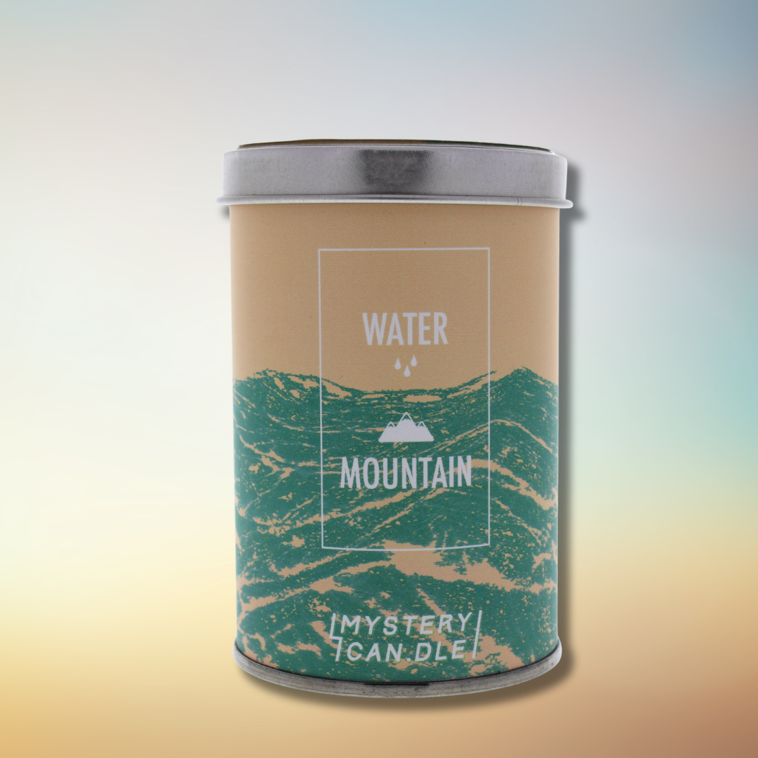 Mystery Candle - Water Mountain Scented Candle - 7.76 Oz