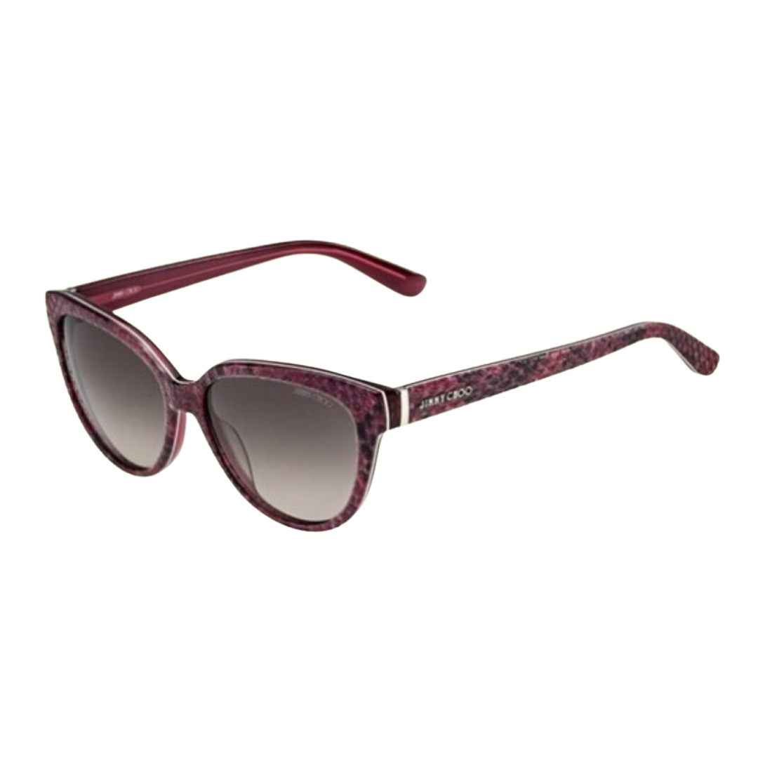 Jimmy Choo - Sunglasses for Women, Python Fuchsia - 56-17-140 mm