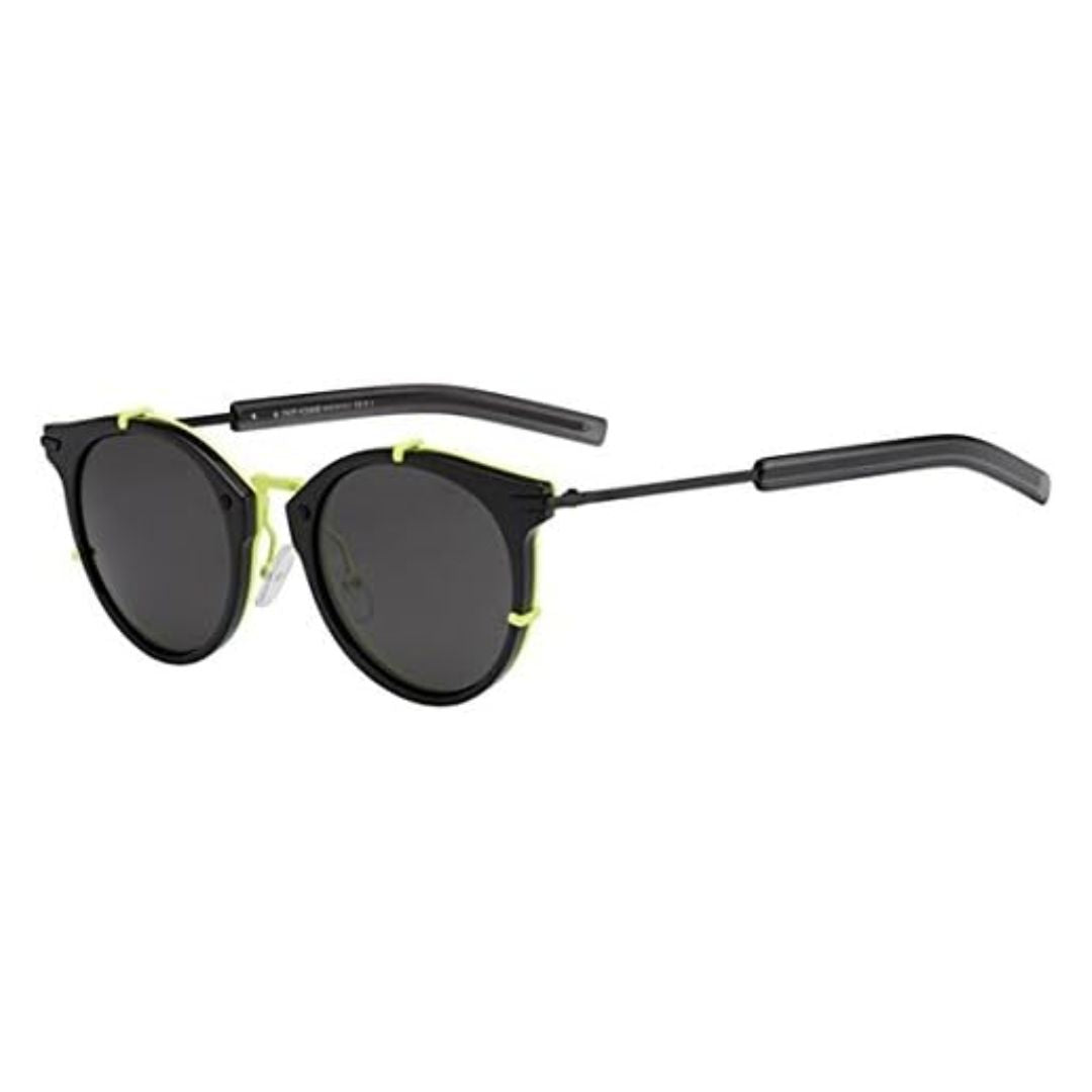 Christian Dior - Sunglasses, Black Fluorescent Yellow - 48-22-145 mm