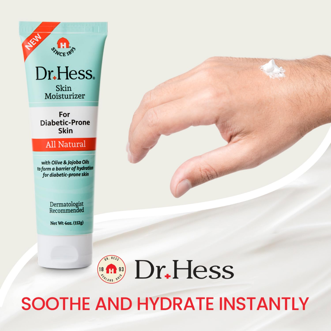 Dr. Hess - Skin Moisturizer For Diabetic Prone Skin - 4 Oz
