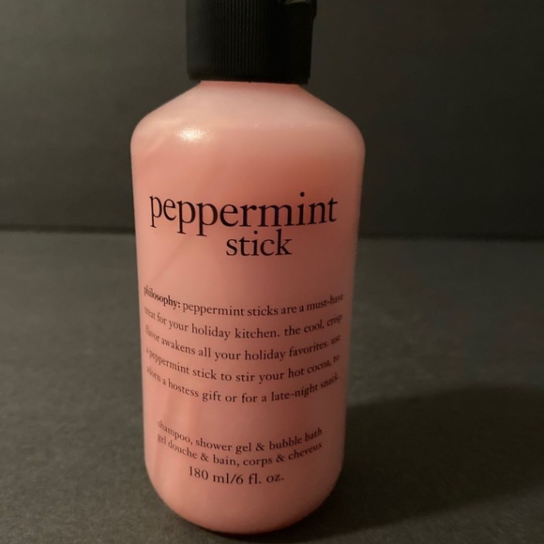 Philosophy - Peppermint Stick Shampoo, Shower Gel, & Bubble Bath - 6 Oz