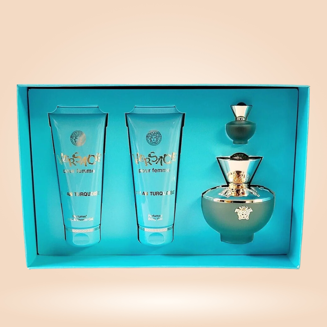 Versace - Dylan Turquoise Gift Set - 4 Pc