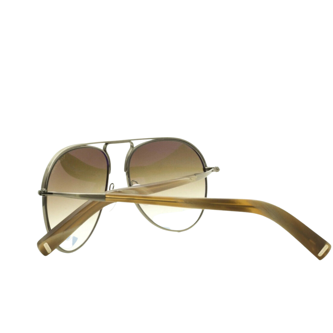 Tom Ford - Cody Sunglasses for Women, Dark Gold-Brown Gradient - 56-15-145 mm