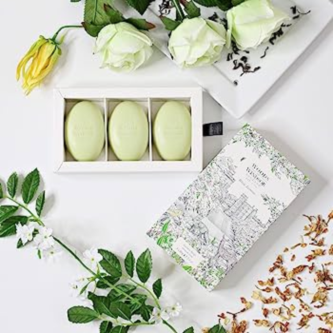 Woods of Windsor - Lily of The Valley, Luxury Soap - 3 X 2.1 Oz