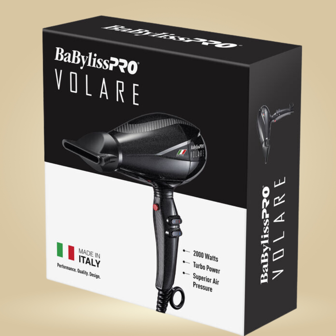 BaBylissPRO - Volare Hair Dryer 22BA083102, Black - 1 Piece