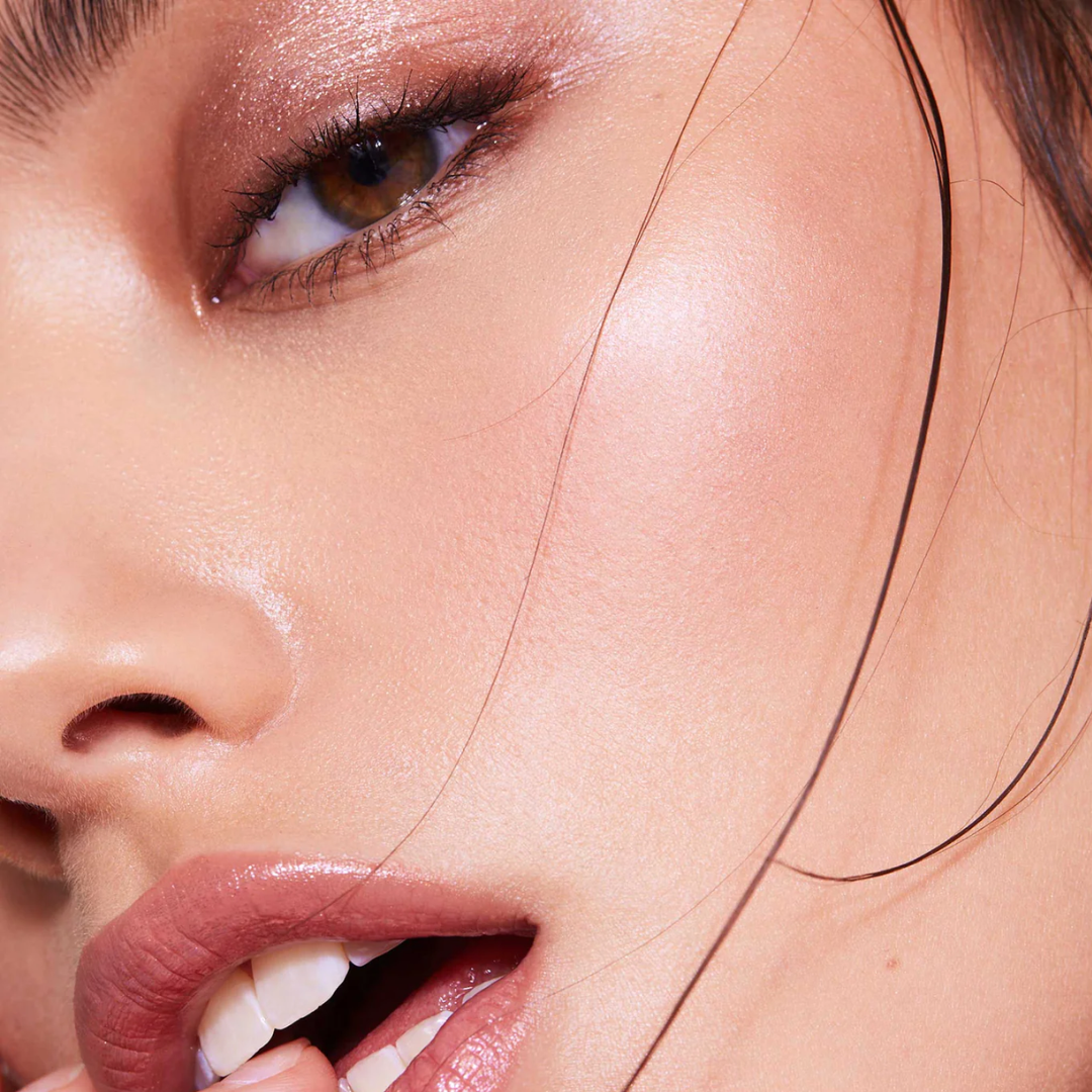 PYT Beauty - Glow Me Liquid Eyeshadow, Rosy Nude - 0.14 Oz