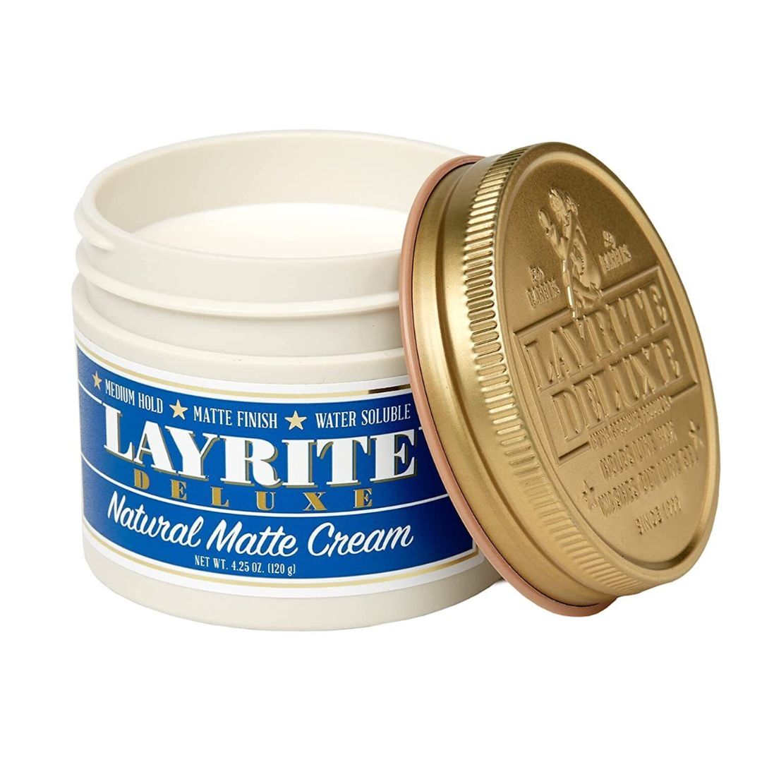 Layrite Deluxe - Natural Matte Cream - 4.25 Oz, Set of 2