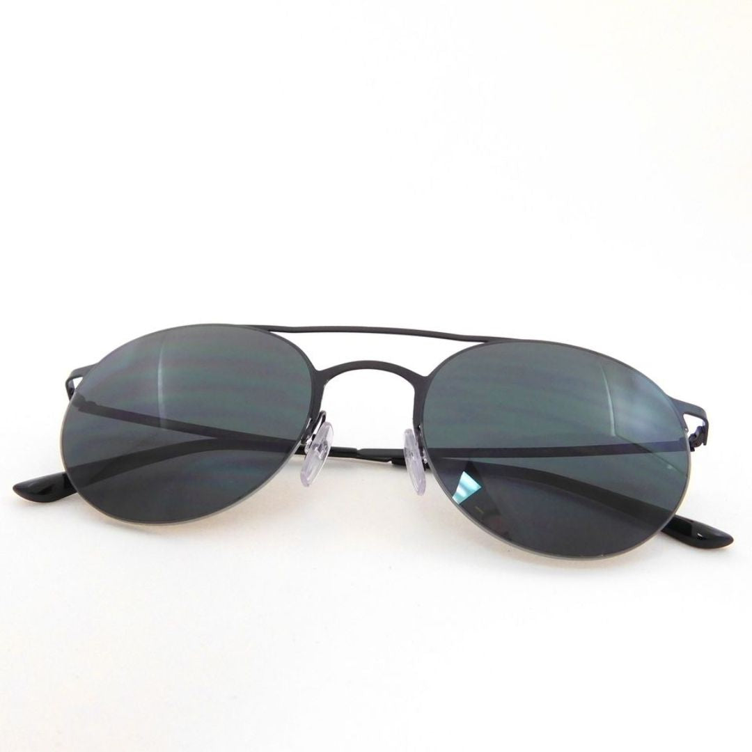 Giorgio Armani - Sunglasses, Matte Black-Grey - 51-21-140 mm