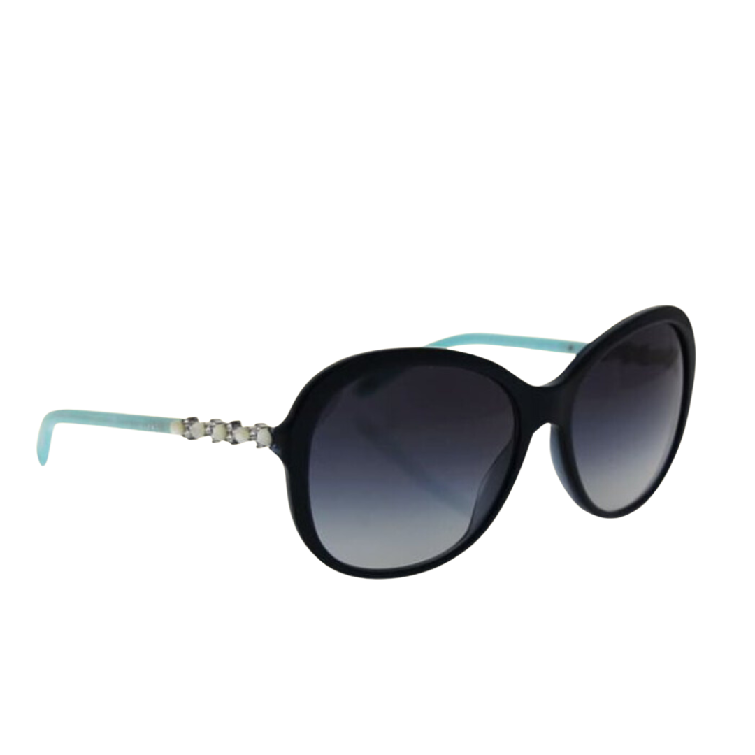 Tiffany and Co. - Sunglasses for Women, Pearl Sapphire-Grey Gradient - 58-17-140 mm