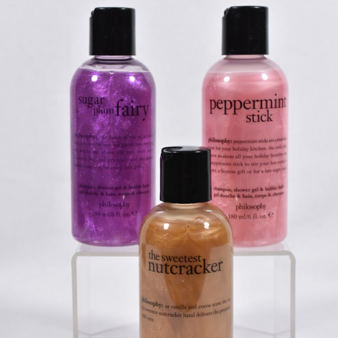 Philosophy - The Sweetest Nutcracker Shampoo, Shower Gel, and Bubble Bath - 6 Oz