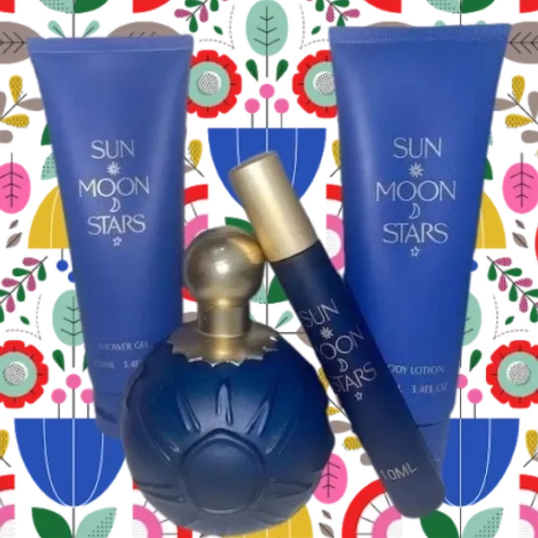 United Colors - Sun Moon Stars - 4 Piece Gift Set