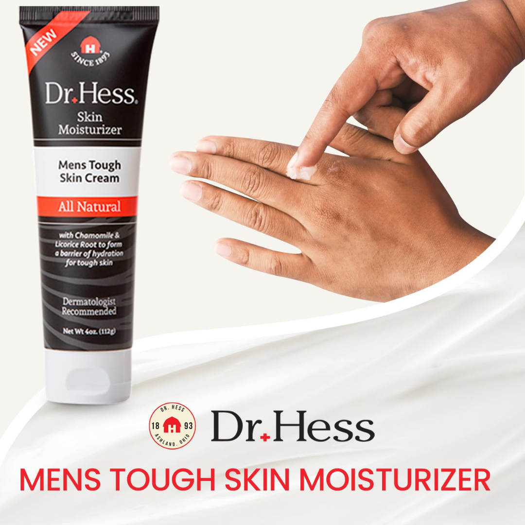 Dr. Hess - Skin Moisturizer - Mens Tough Skin Cream - 4 Oz