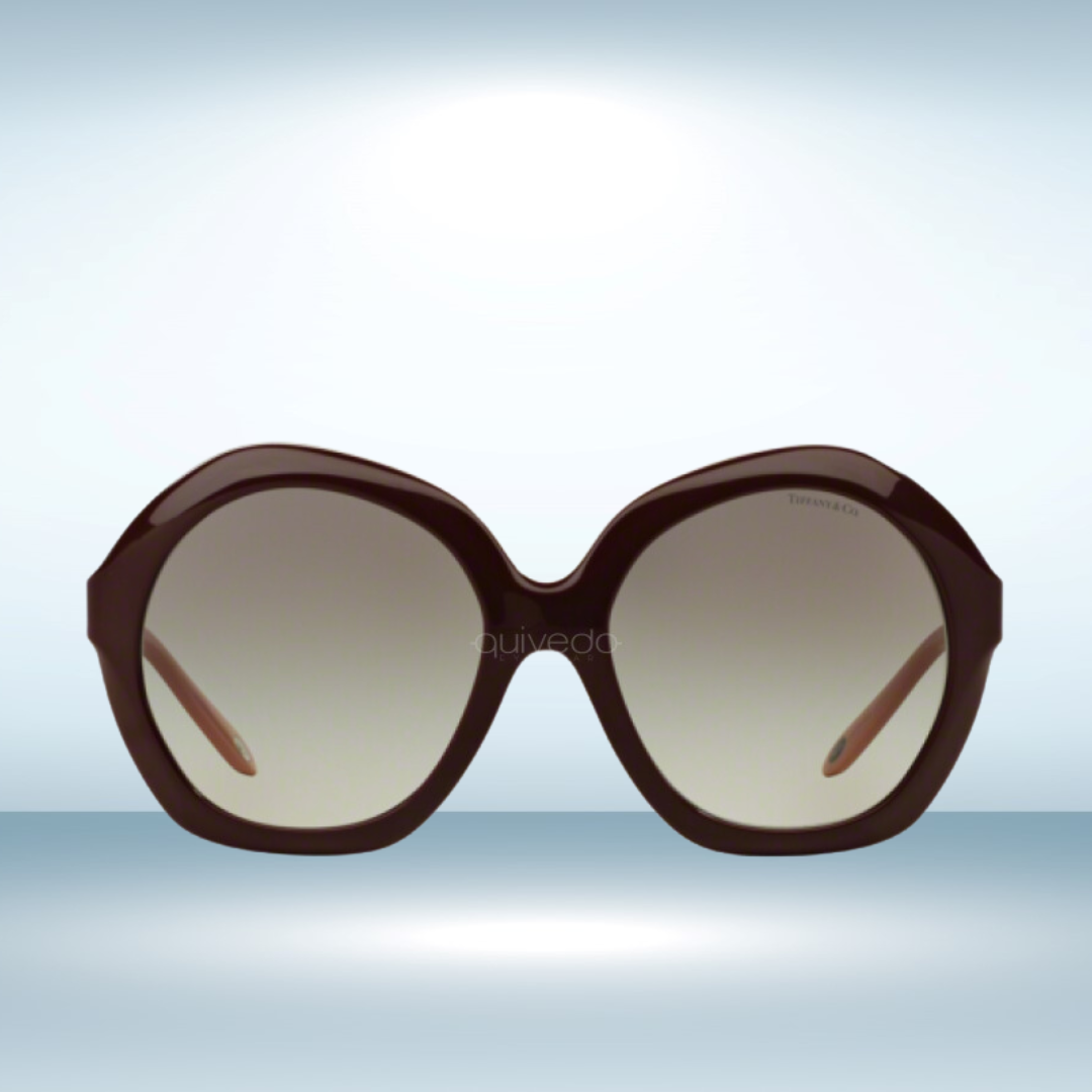 Tiffany and Co. - Sunglasses for Women, Red-Grey Gradient - 56-18-140 mm