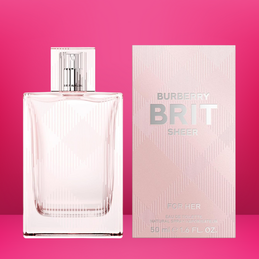 Burberry - Brit Sheer Eau de Toilette Spray for Women - 1.6 Oz